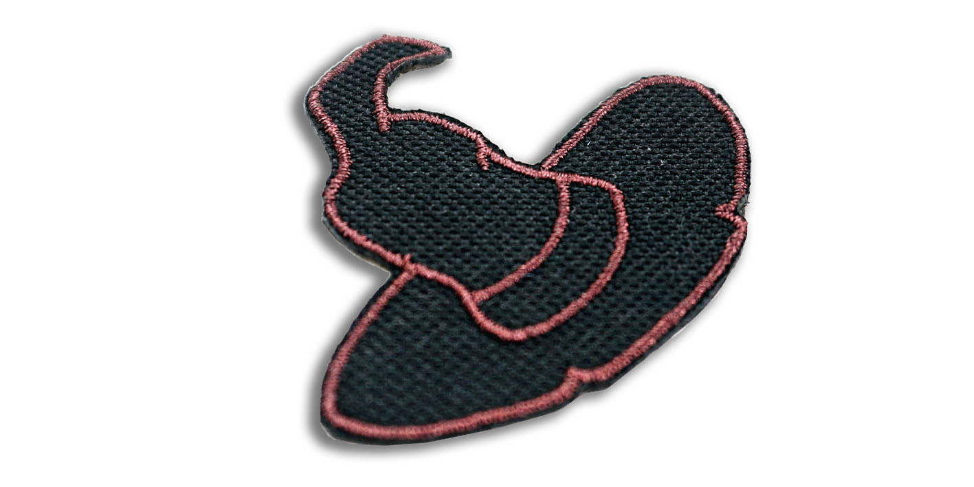 naszywka naprasowanka magiczne przedmioty kapelusz